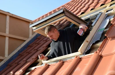 Pose de fenêtres de toit Velux à Aulan